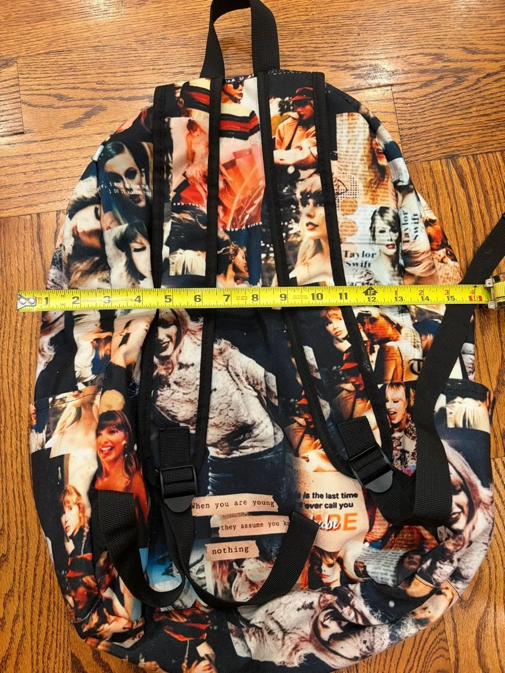 Taylor Swift Collage Backpack Images of Taylor Swift